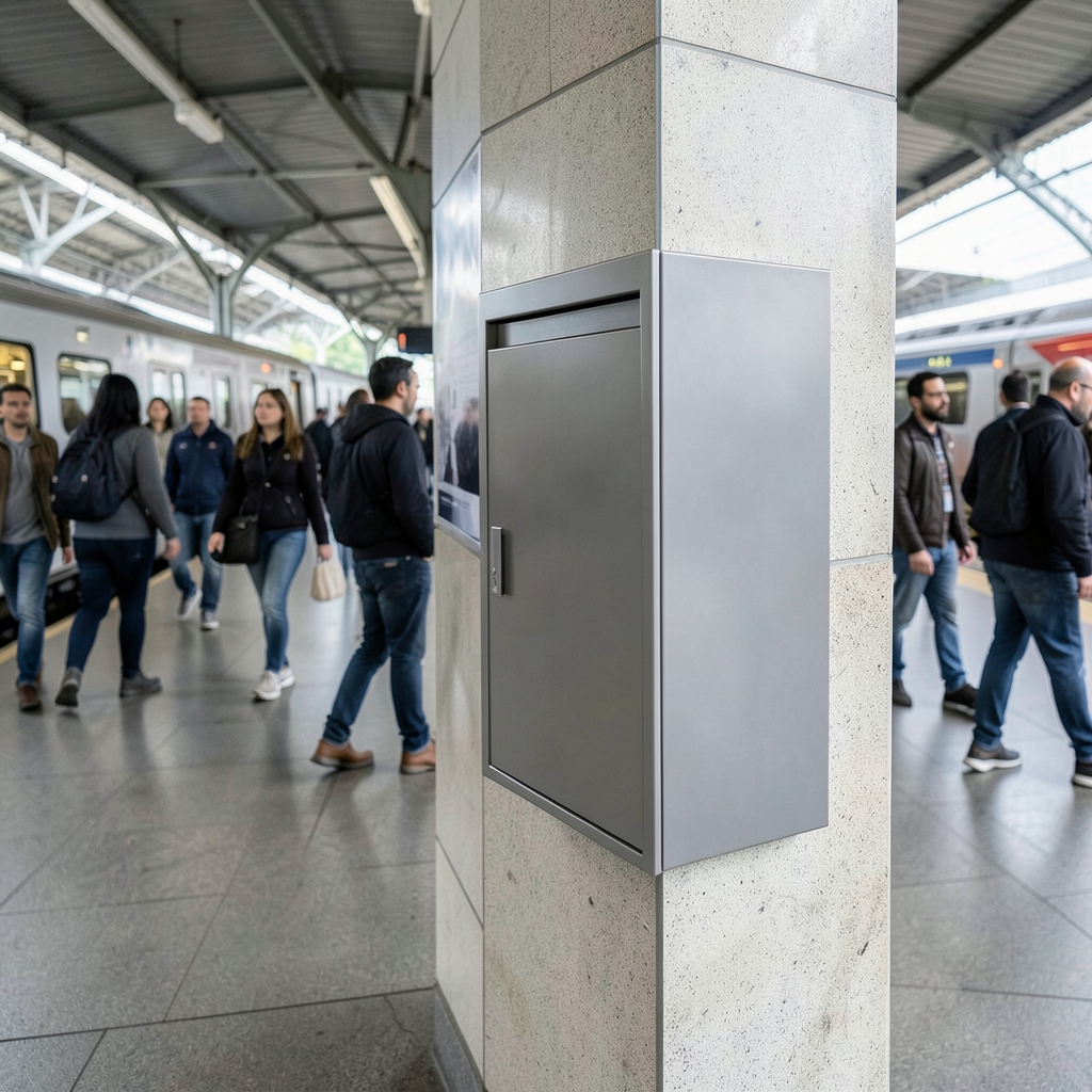 Railway letterbox at Sussex stop aims to support ex-forces without homes
